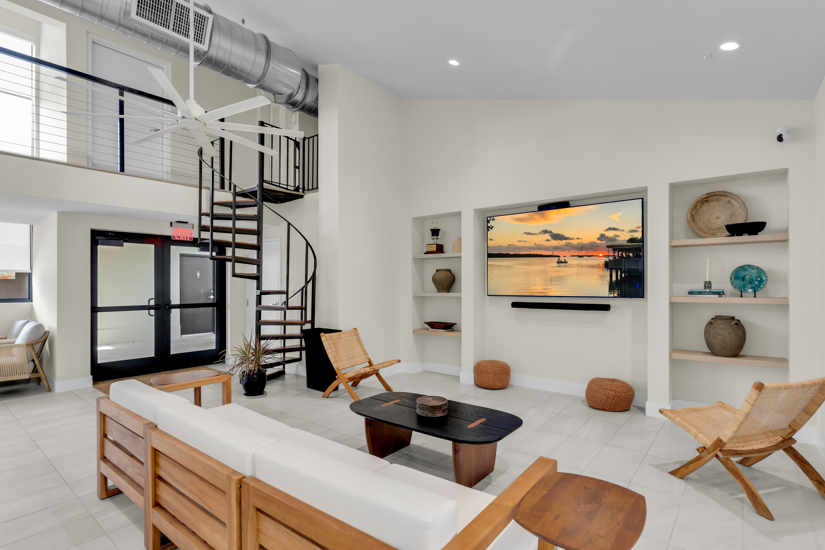 Inside the brand new clubhouse