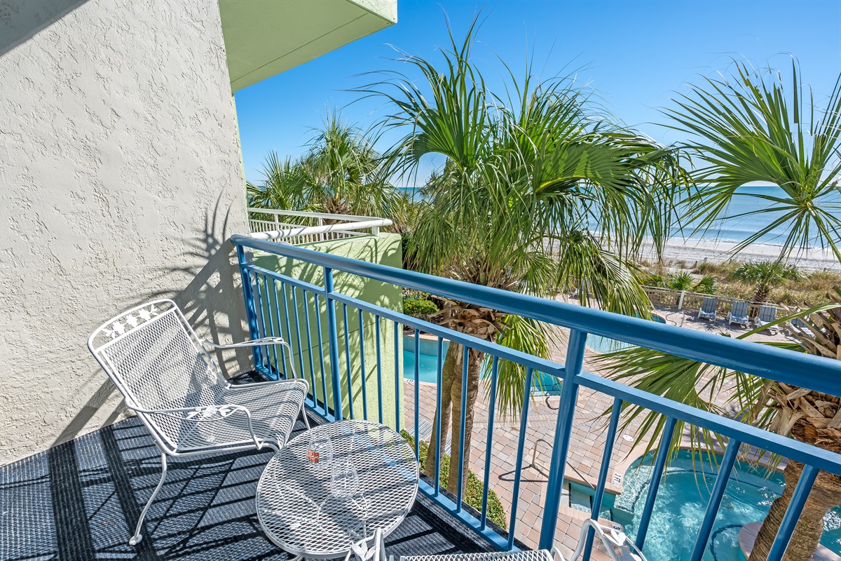 Amazing View from the Balcony!