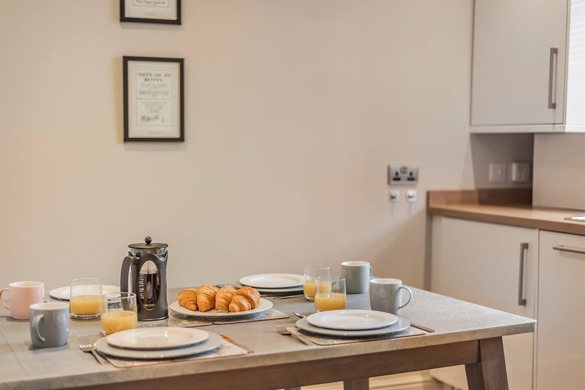 Breakfast area