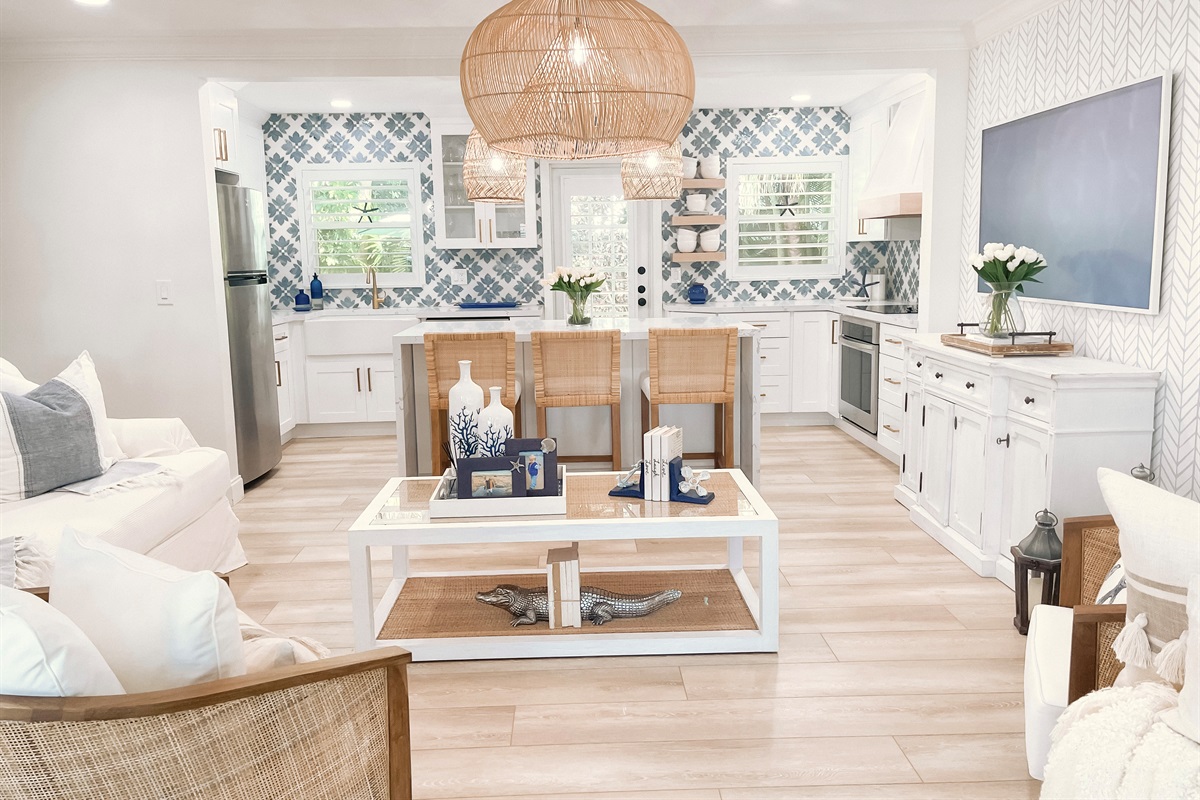 Bright, beautiful, and fully equipped for your stay.