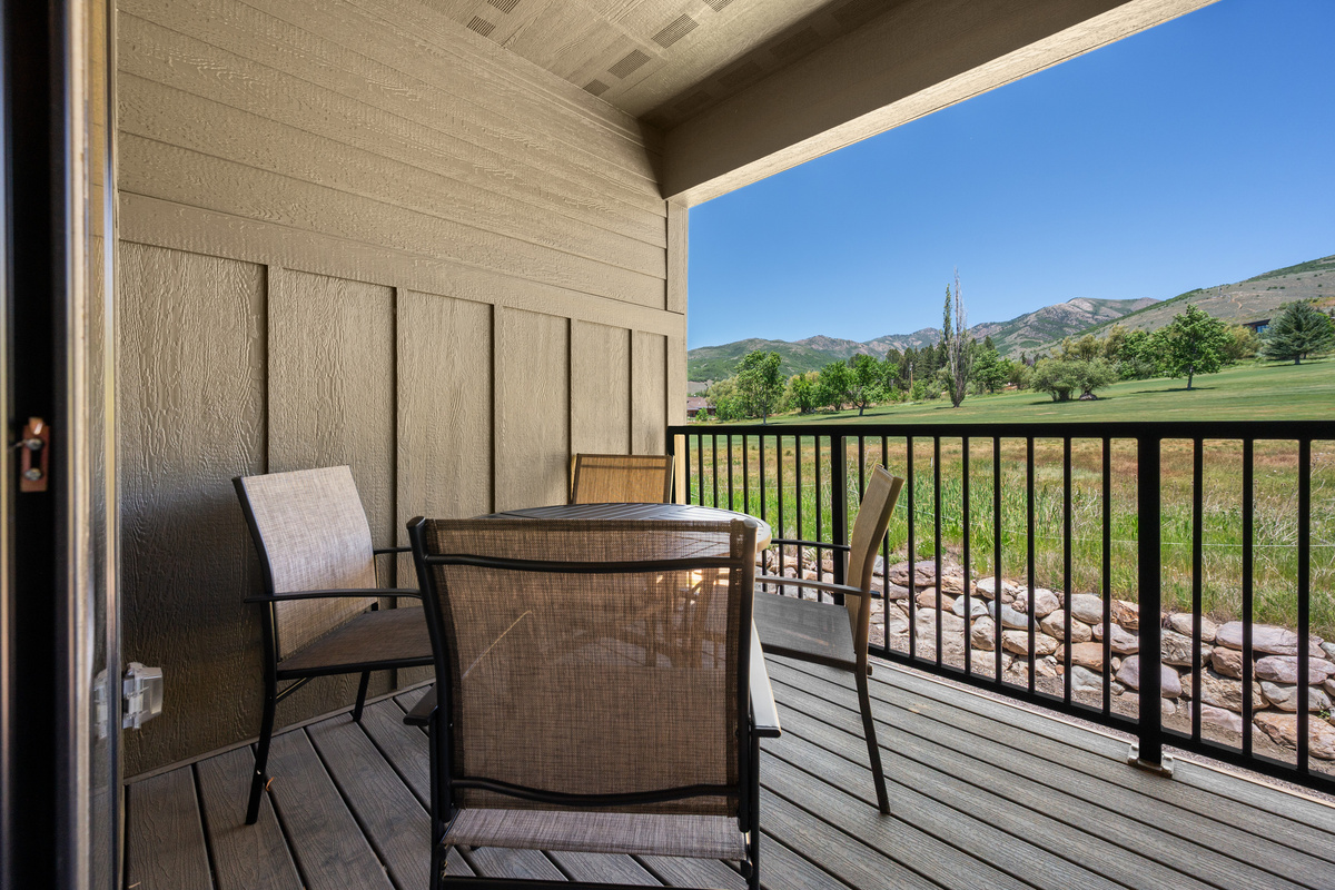 Enjoy tranquil settings with breathtaking mountain views from your balcony..
