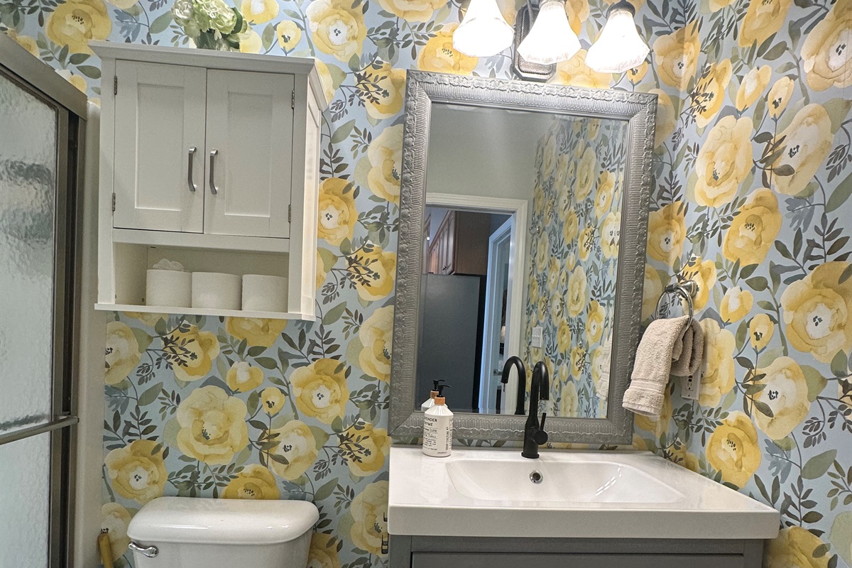 Updated private bathroom