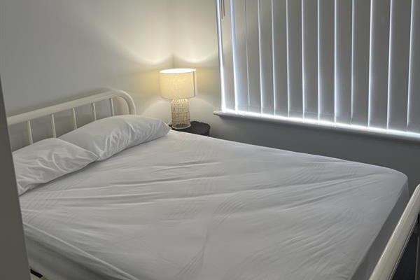 Bedroom 2 with Double Bed & built-in robe