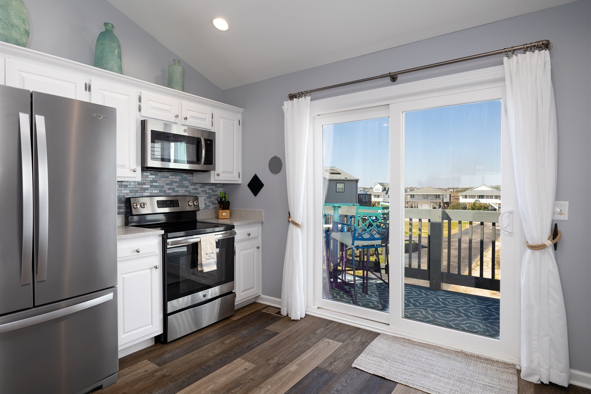 Kitchen equipped for all your cooking needs