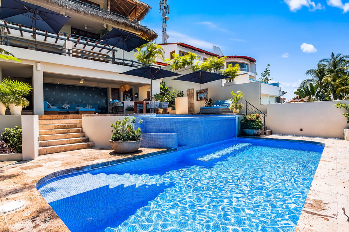 Pool from Lower Patio