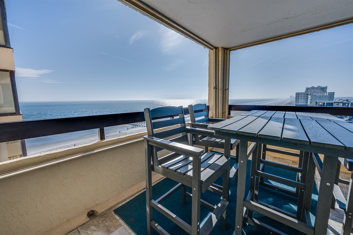 Amazing View from the Balcony!