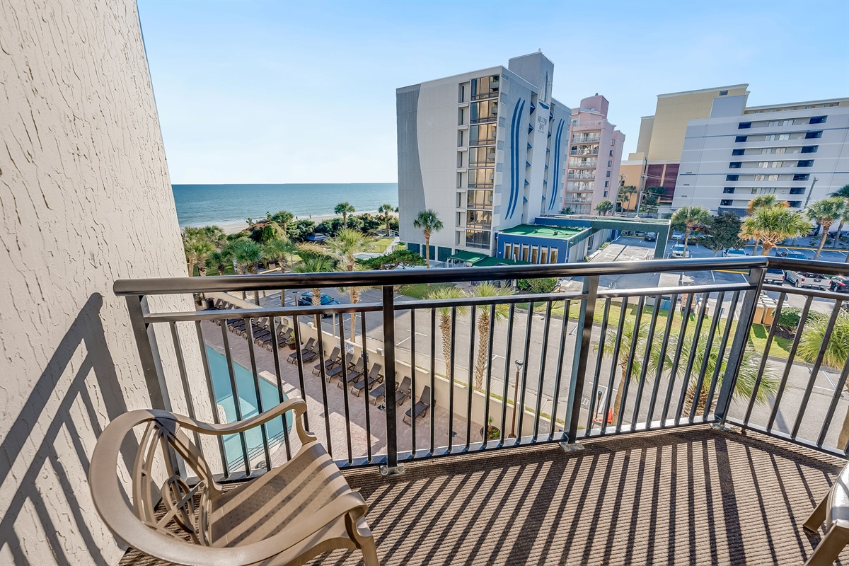 Amazing View from the Balcony!