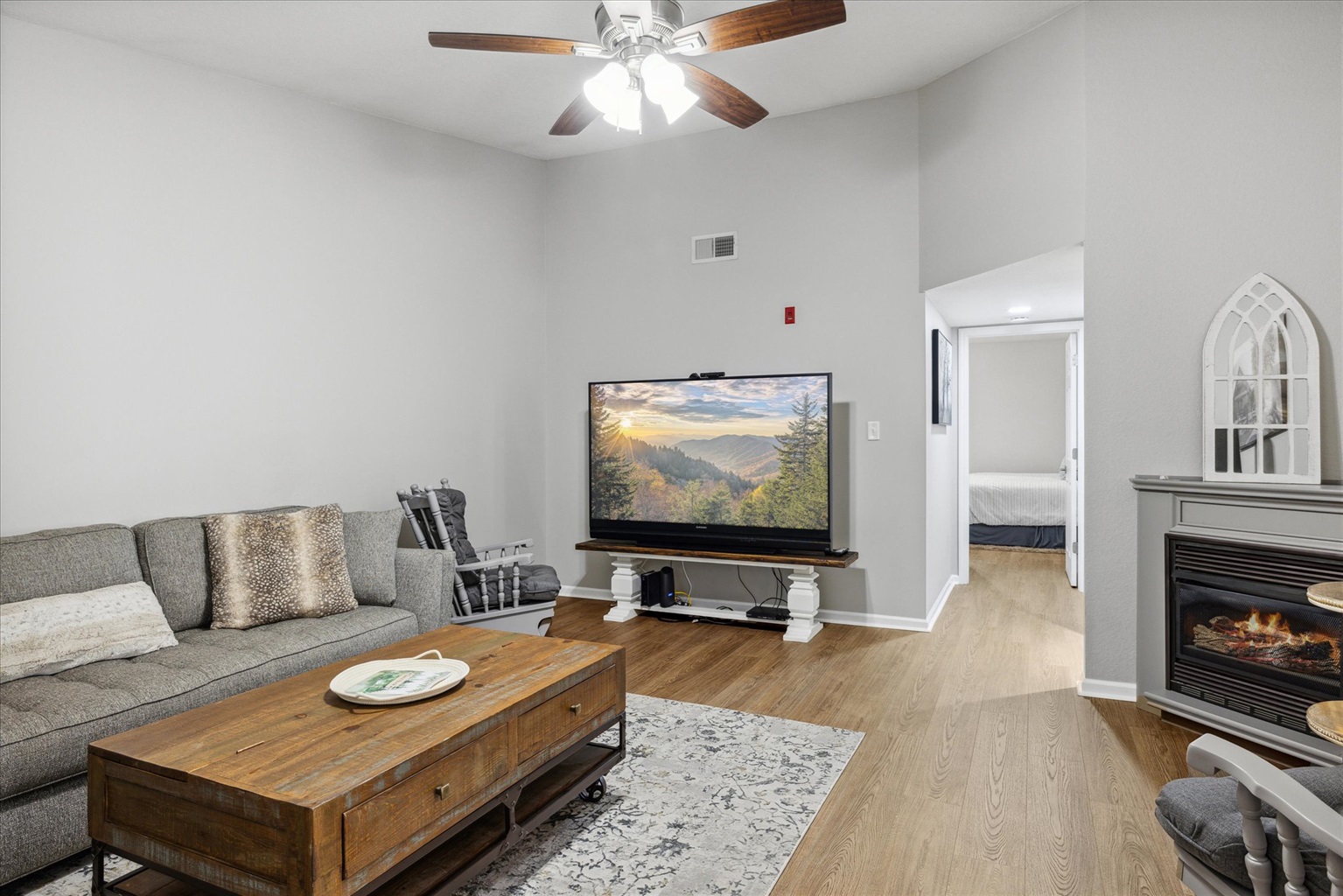 Flat Screen Tv in living area