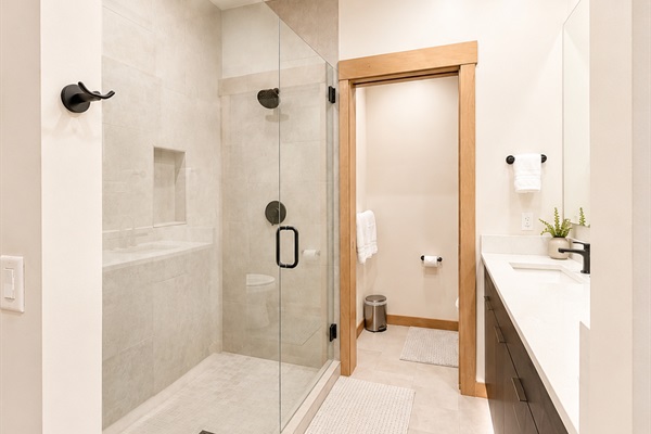 Custom tile shower
