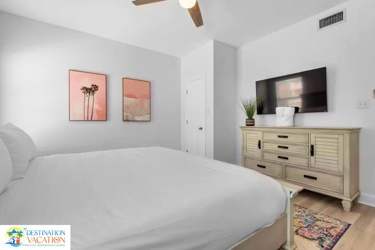 Soft colors and natural light create restful comfort.