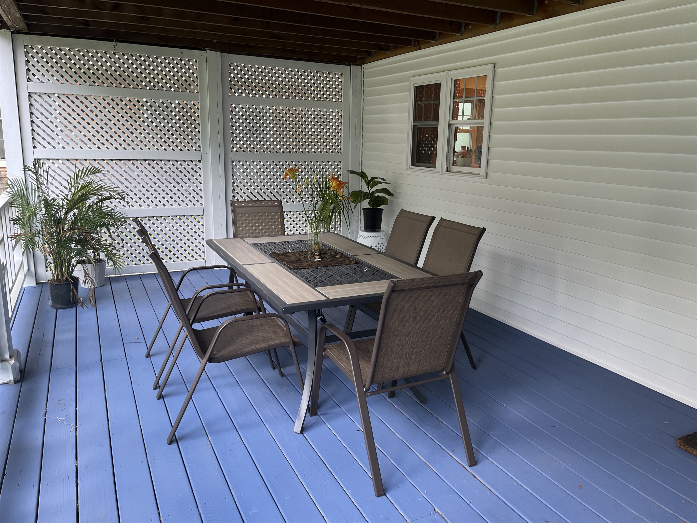 1st floor back porch
