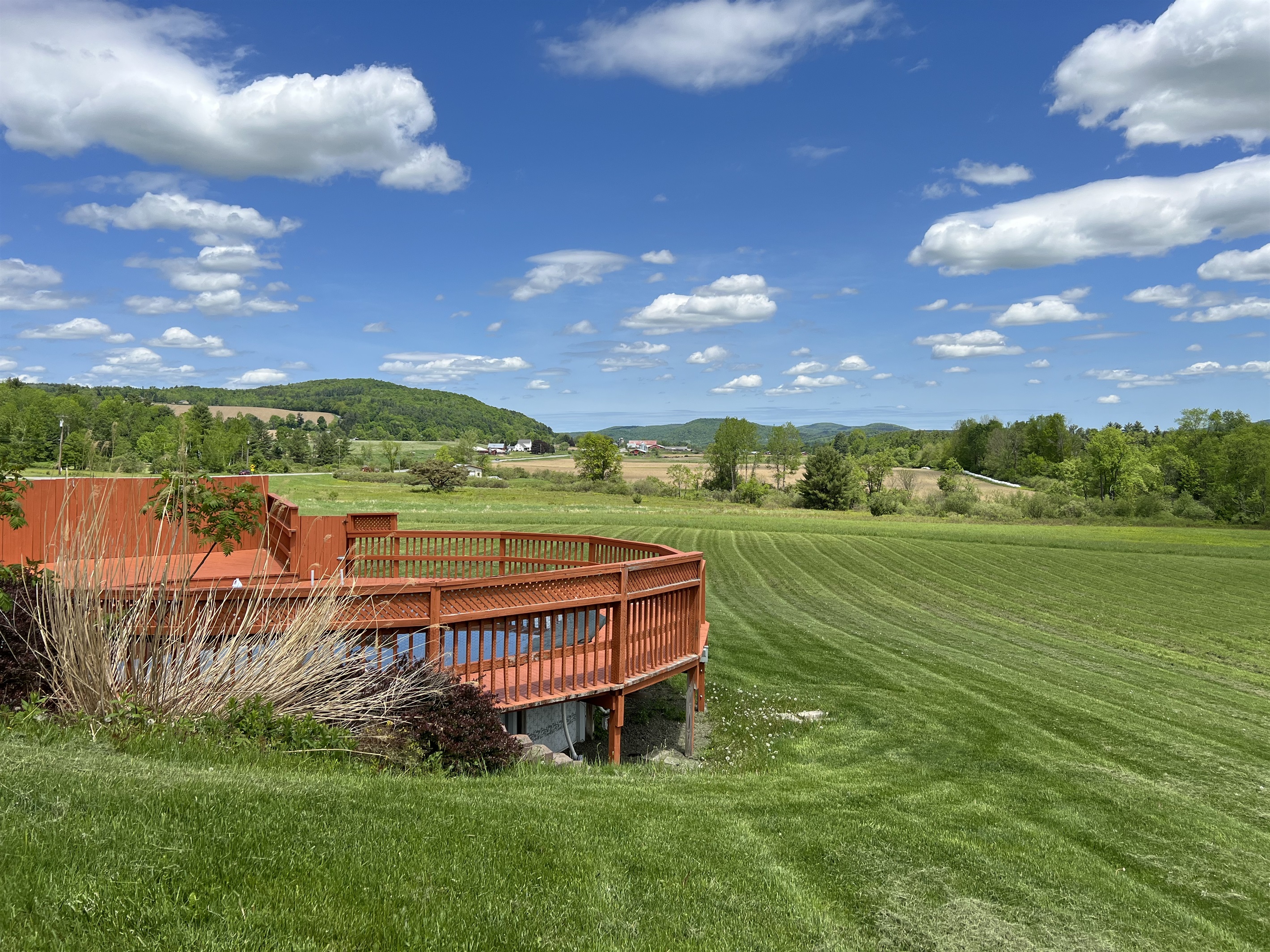 Pool and valley views