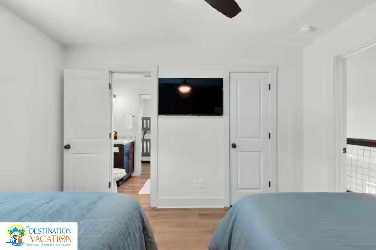 Thoughtful touches make every bedroom feel welcoming.
