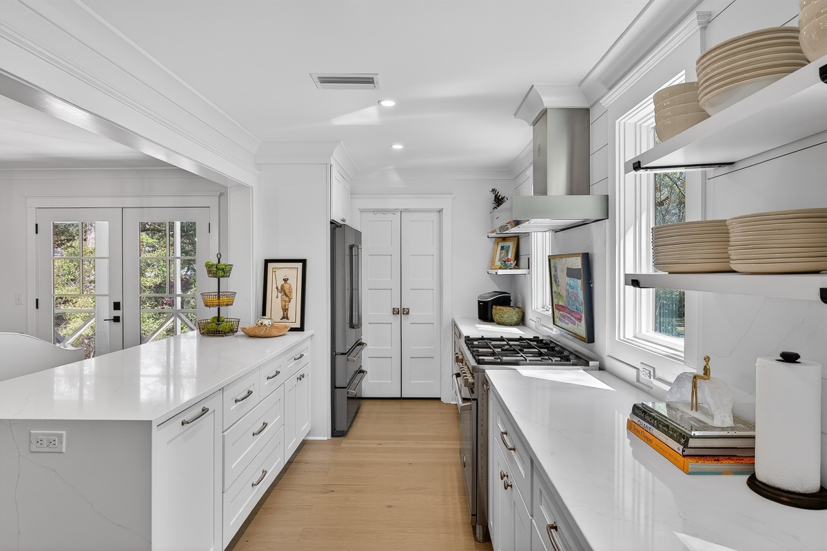 Spacious, light-filled kitchen with everything you need to feel at home