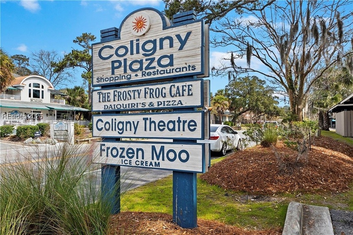 shopping across street Breakers 324 Hilton Head SC 