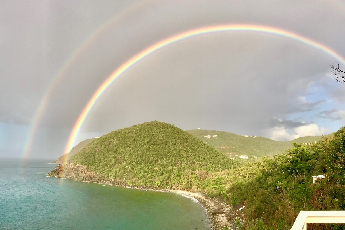 Aaaand the most incredible rainbows.