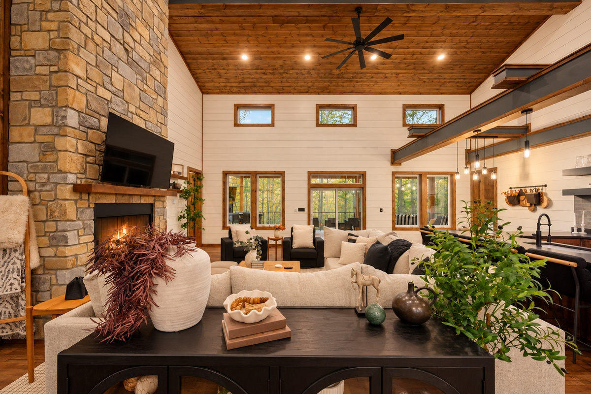 Warm textures and thoughtful touches make every gathering feel special.