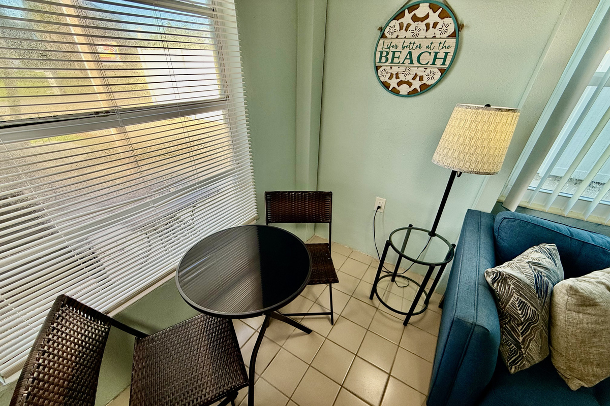 Bright and happy coffee nook