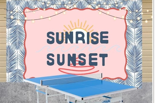 Fun Galore!
A little sneak peek of the ping-pong table—get ready for some friendly competition. 🏓