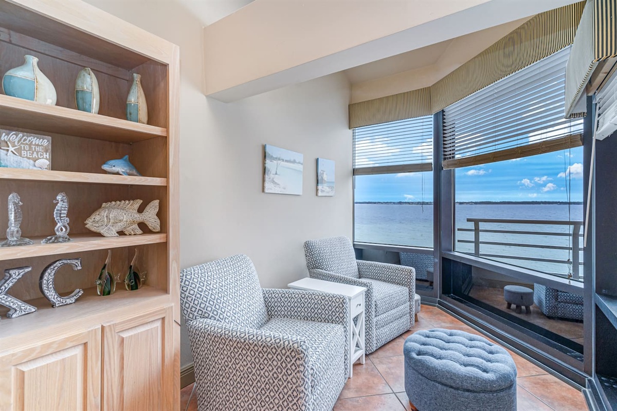 Perfect place for a cup of coffee.