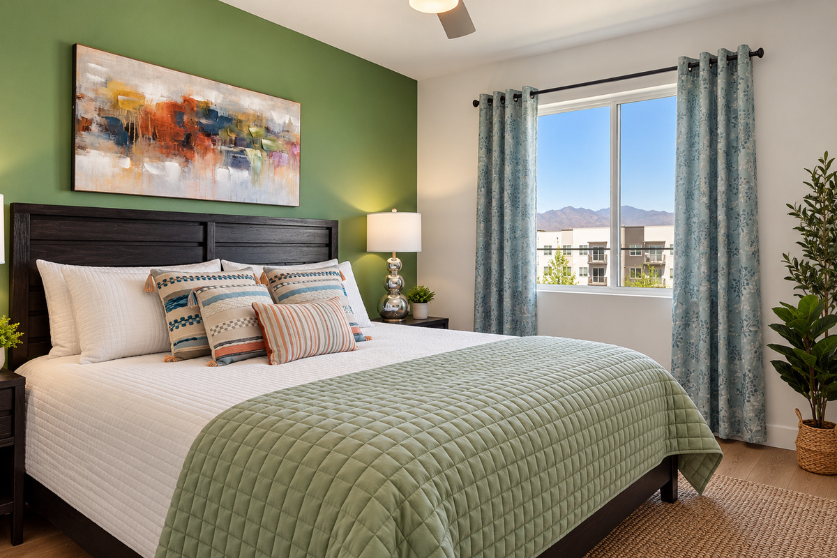 A private sanctuary of peace and comfort, where the day begins and ends in quiet luxury.