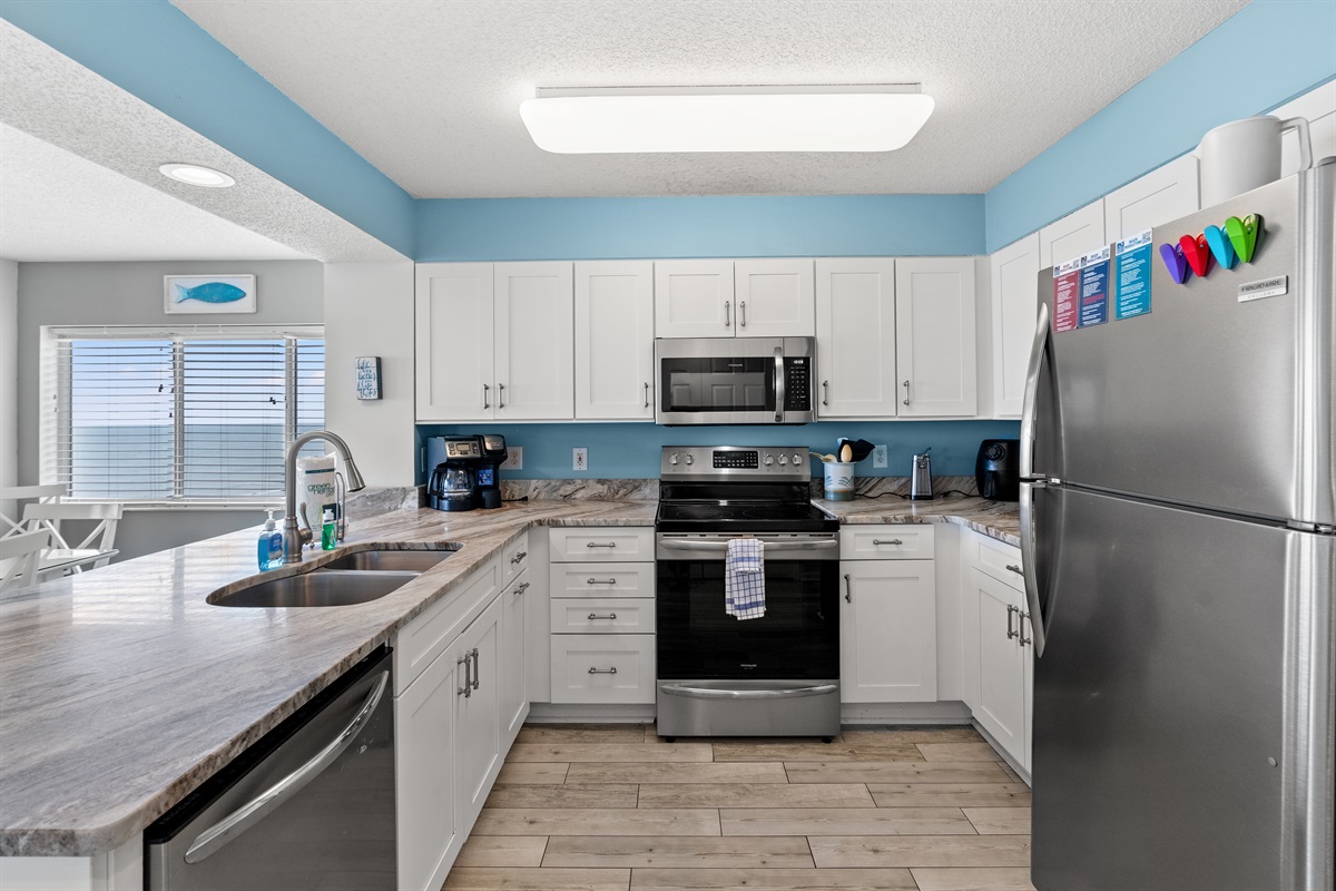 Well equipped Kitchen