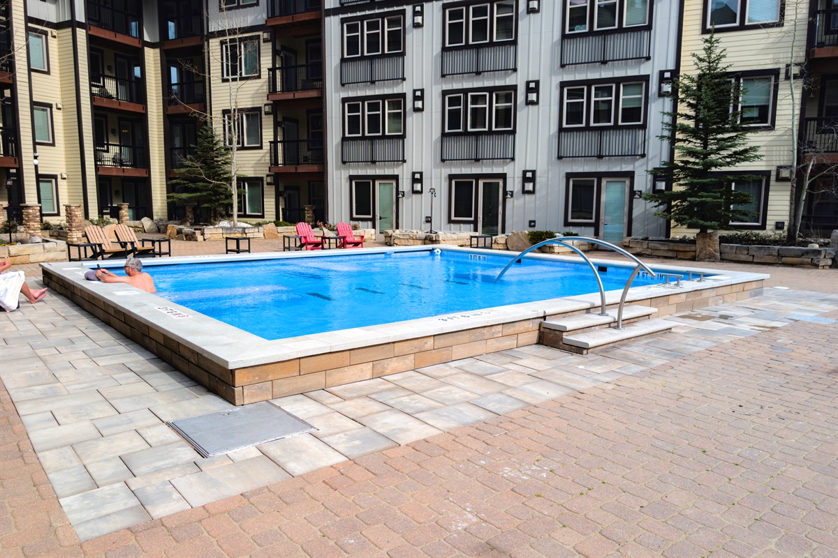 amenity deck view of hot tub (new 2025)