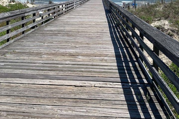 Private Pier | Beach Break | IOP Escapes Vacation Rentals | 1400 Ocean Blvd 106B, Isle of Palms SC