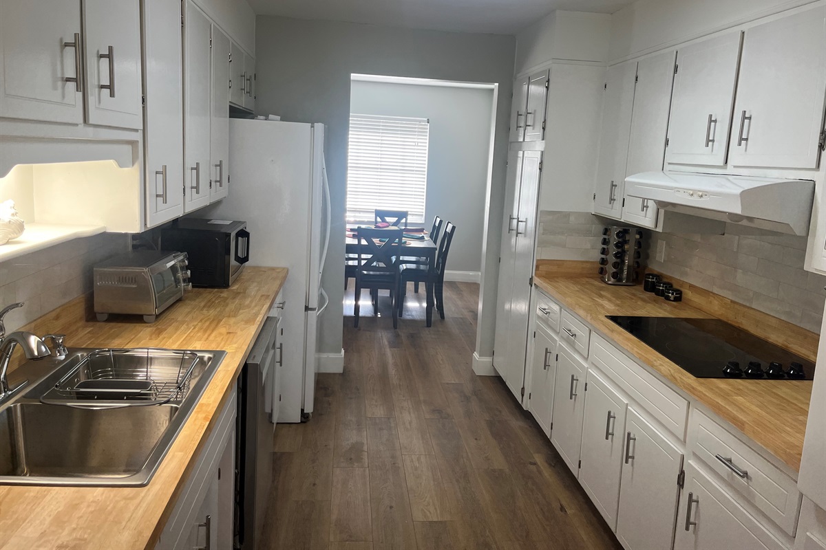 Fully equipped kitchen