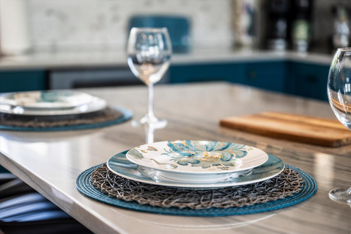 Every meal is a special occasion at the Bliss Escape!