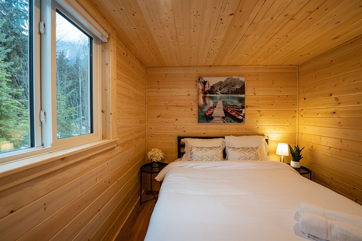 View from the lower bedroom