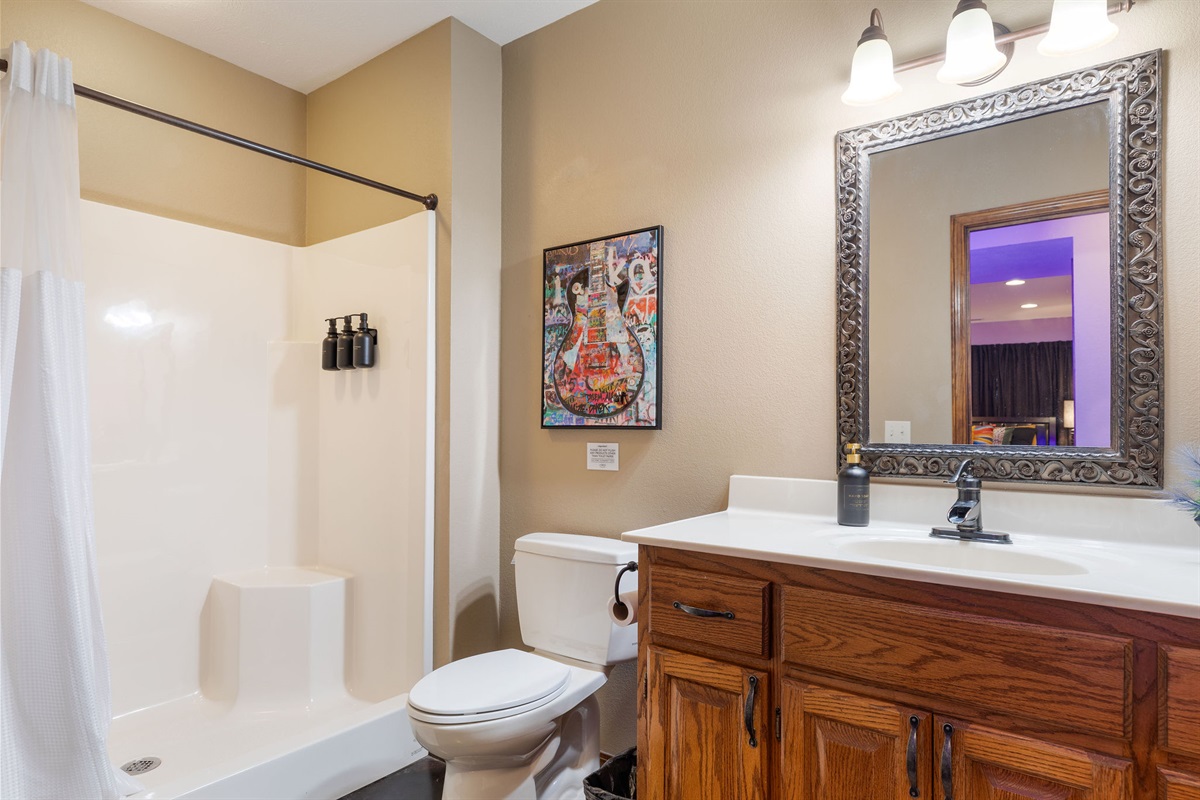 Lower level King #6 ensuite bath