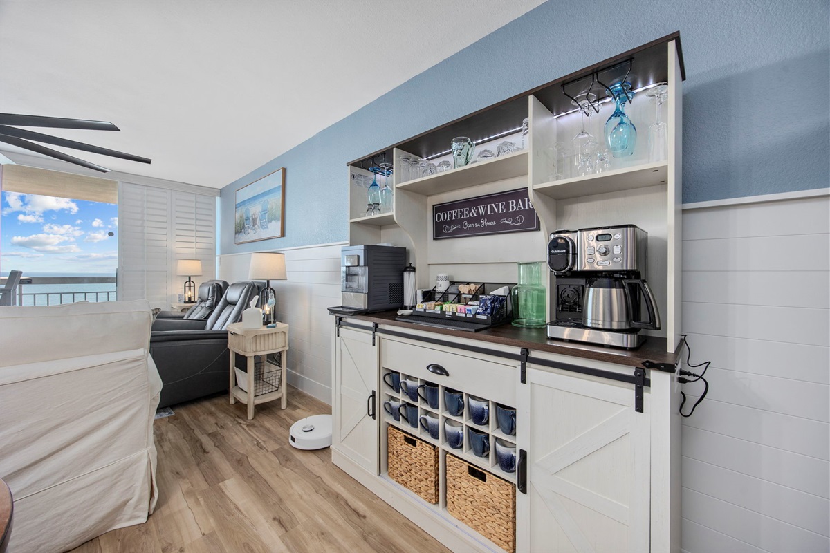 Coffee/wine bar!