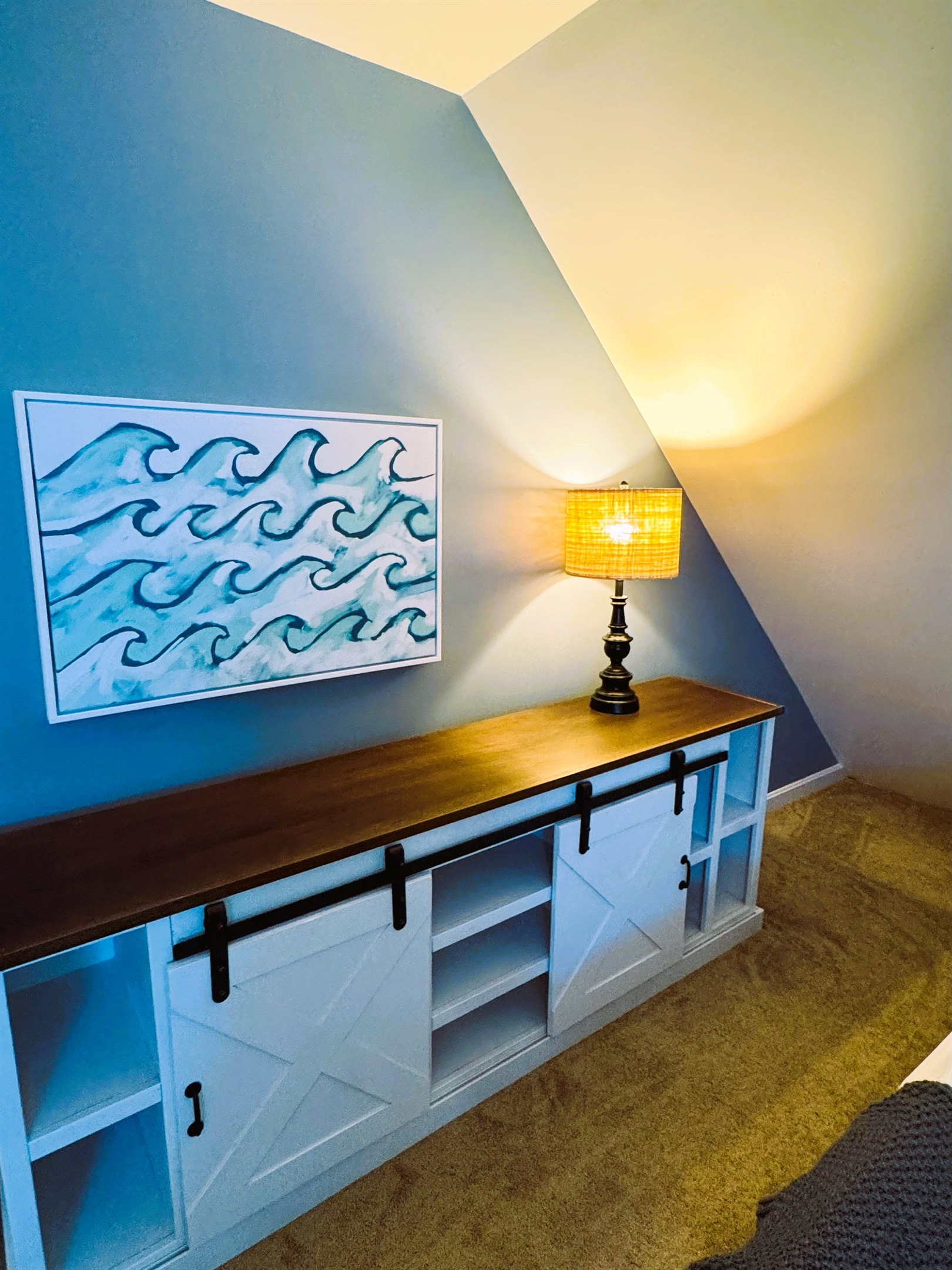Second Floor "Make Waves" Bedroom