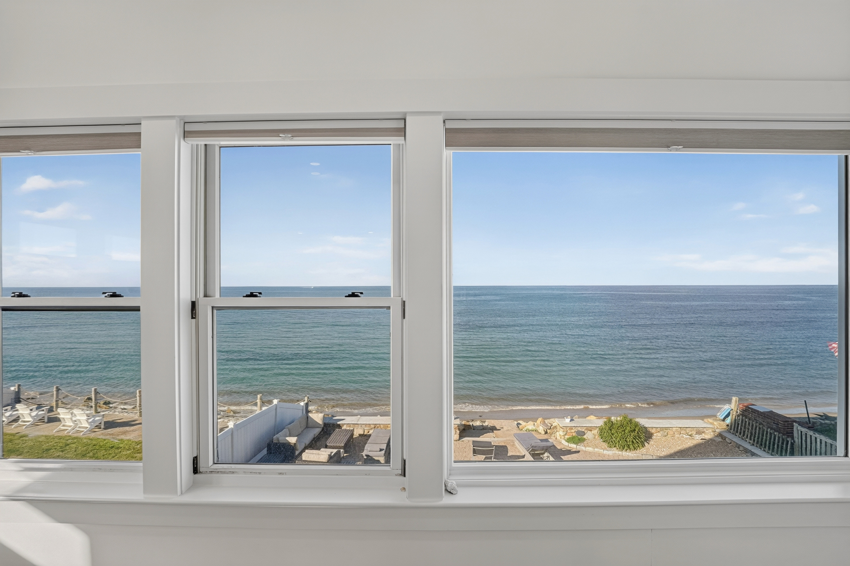 Wake up to uninterrupted ocean views from the comfort of your bedroom