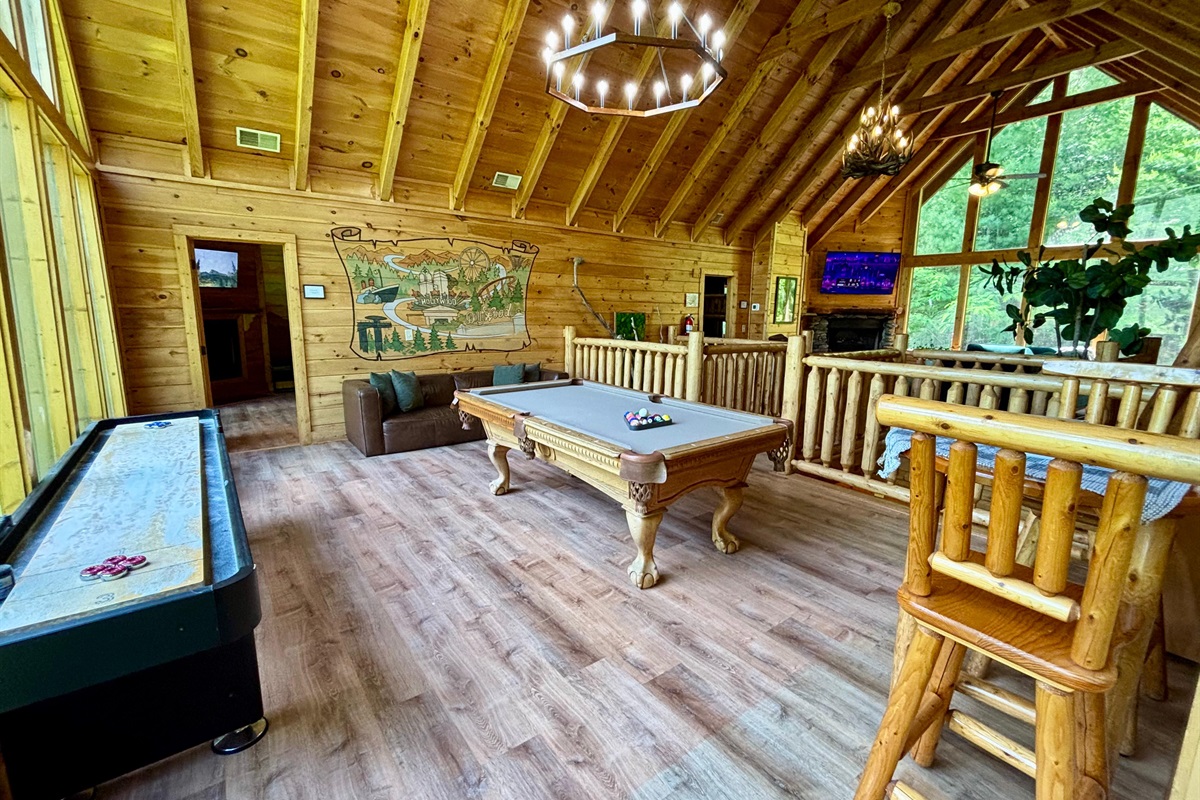 Game room Upper level
