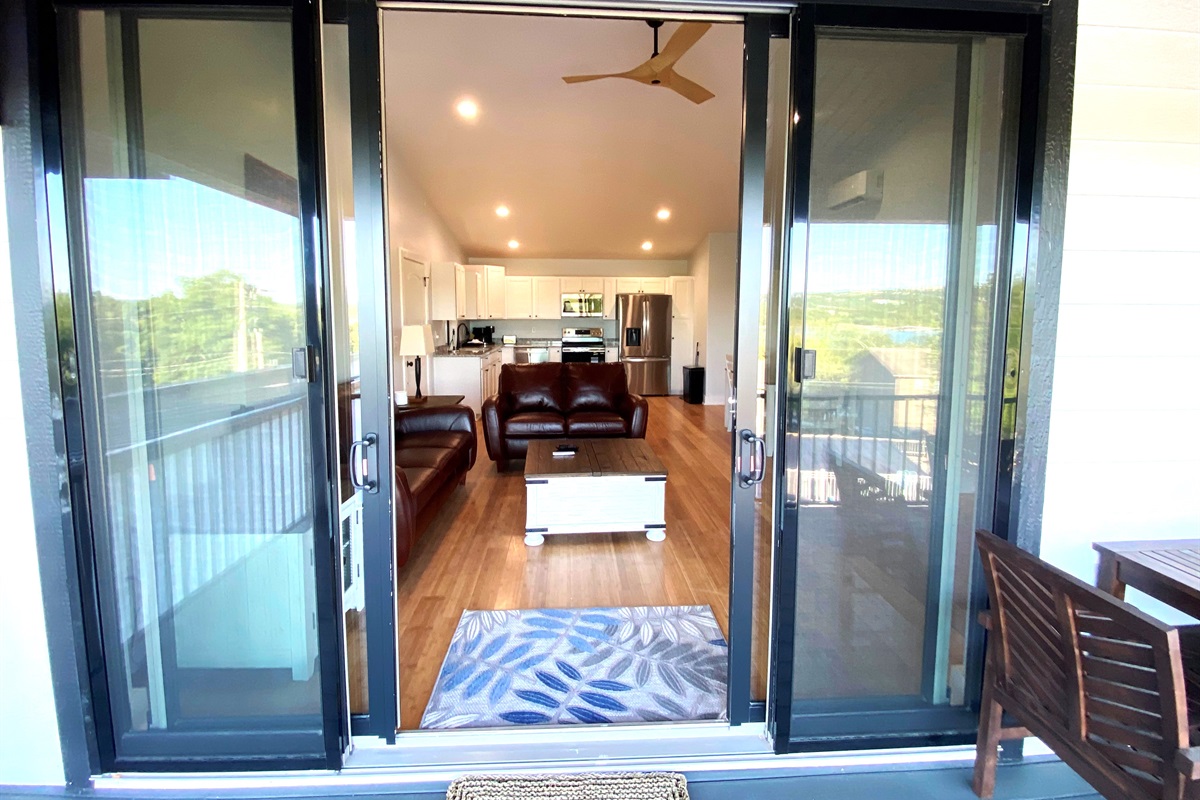 7' Dual Sliding Glass Doors