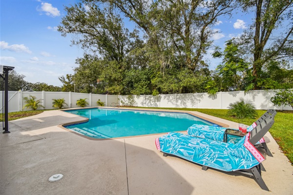 Relax by the pool!