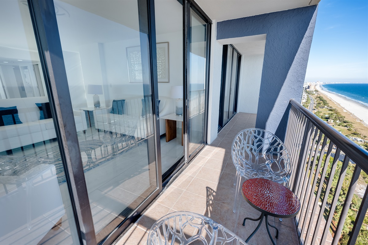 Amazing View from the Balcony!