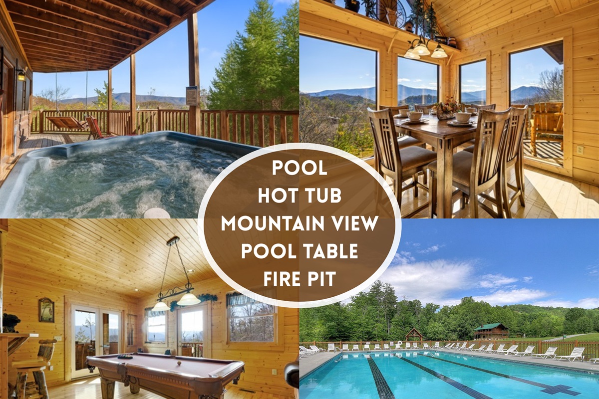 Where laughter echoes and memories are made—our favorite gathering spot under the stars! #CabinLife #NatureNights