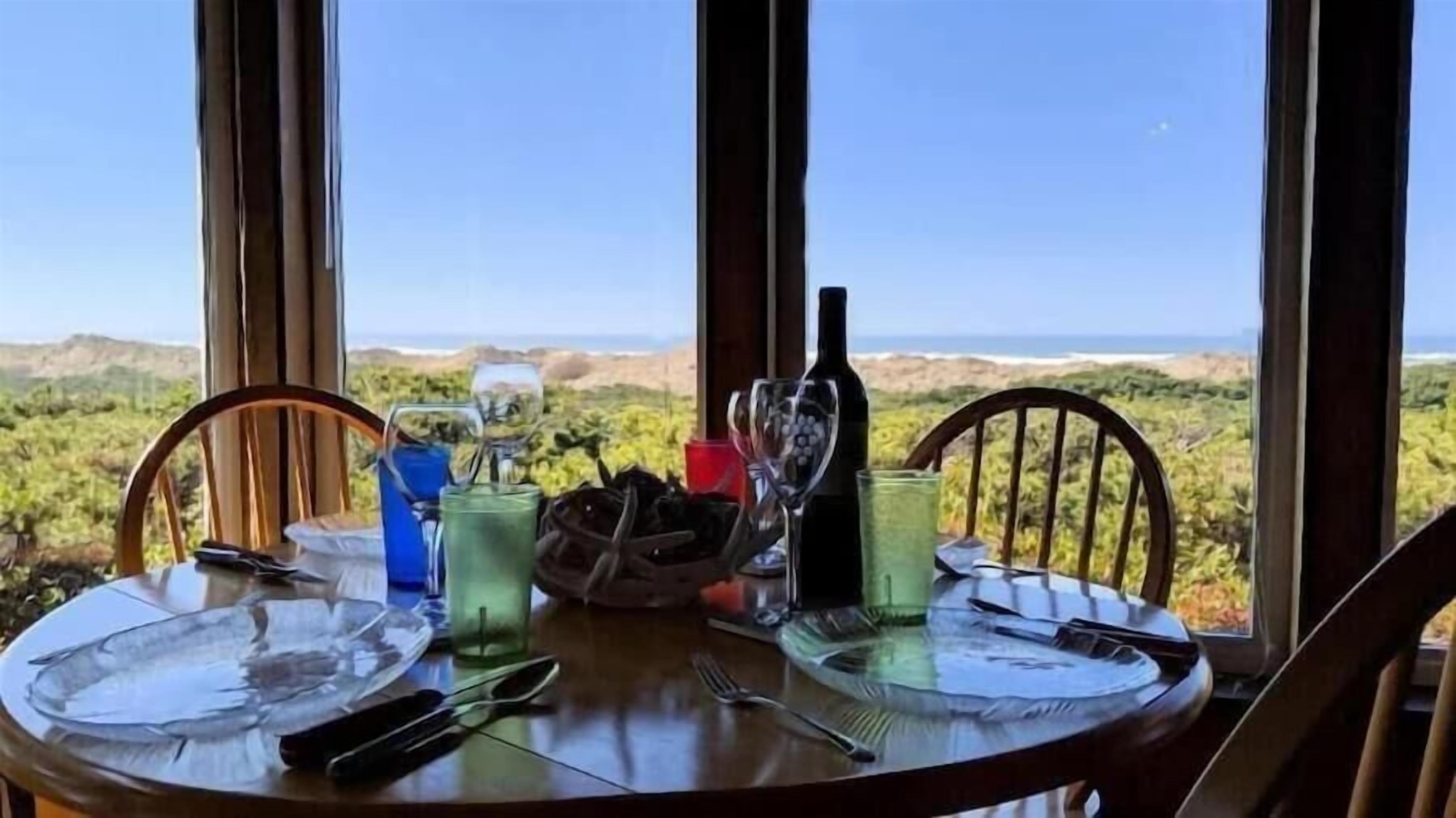 Table for 4 in Living room - play a game, do a puzzle or enjoy a meal