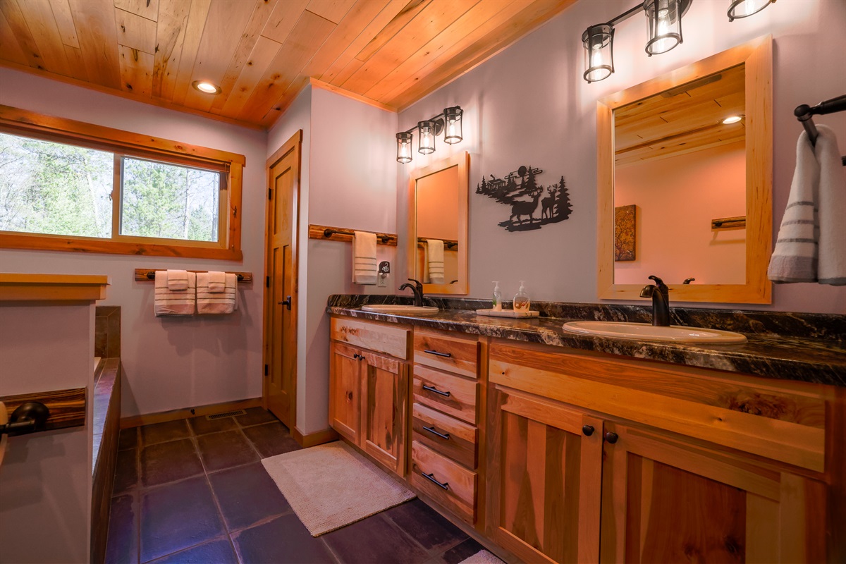 Master Bath - Double Sinks