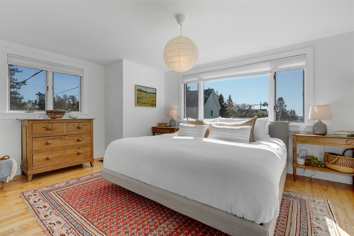 Primary bedroom - King bed