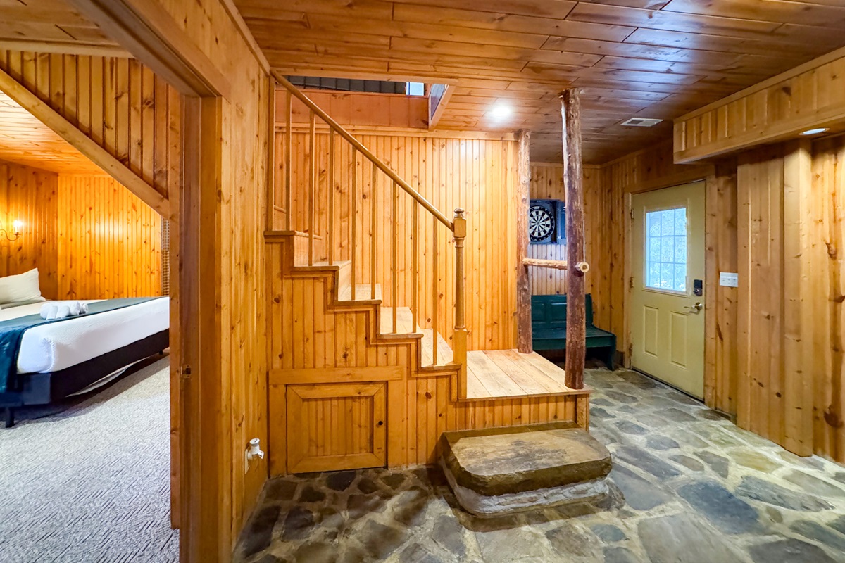 Foyer and main entryway