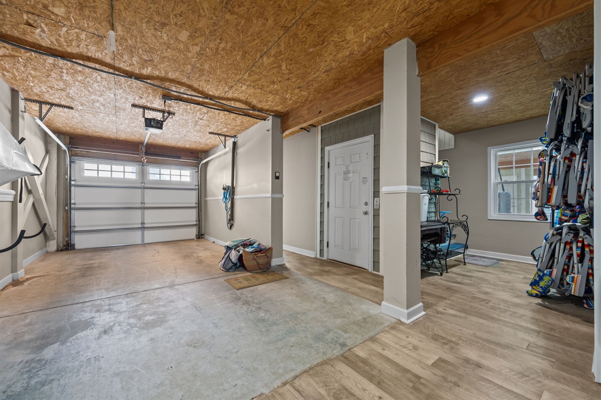 Two-car garage available