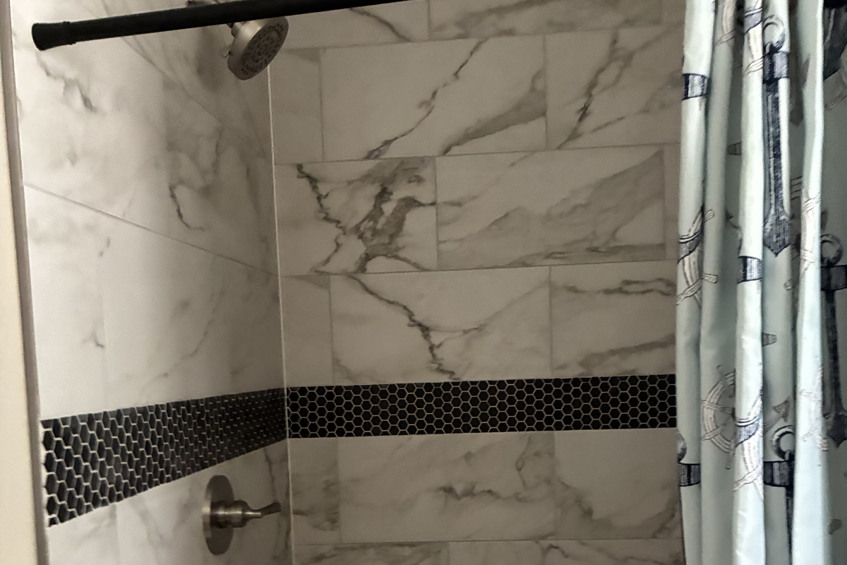 Oversized Bathroom Shower