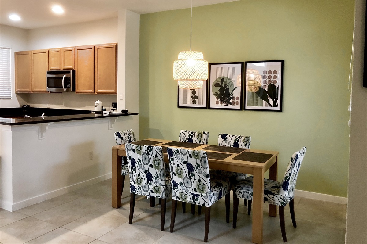 Dining area