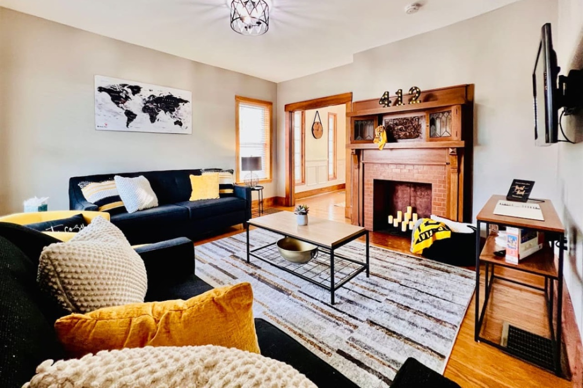 Spacious living area with plenty of room to relax, entertain, and enjoy the comfort of your home away from home.