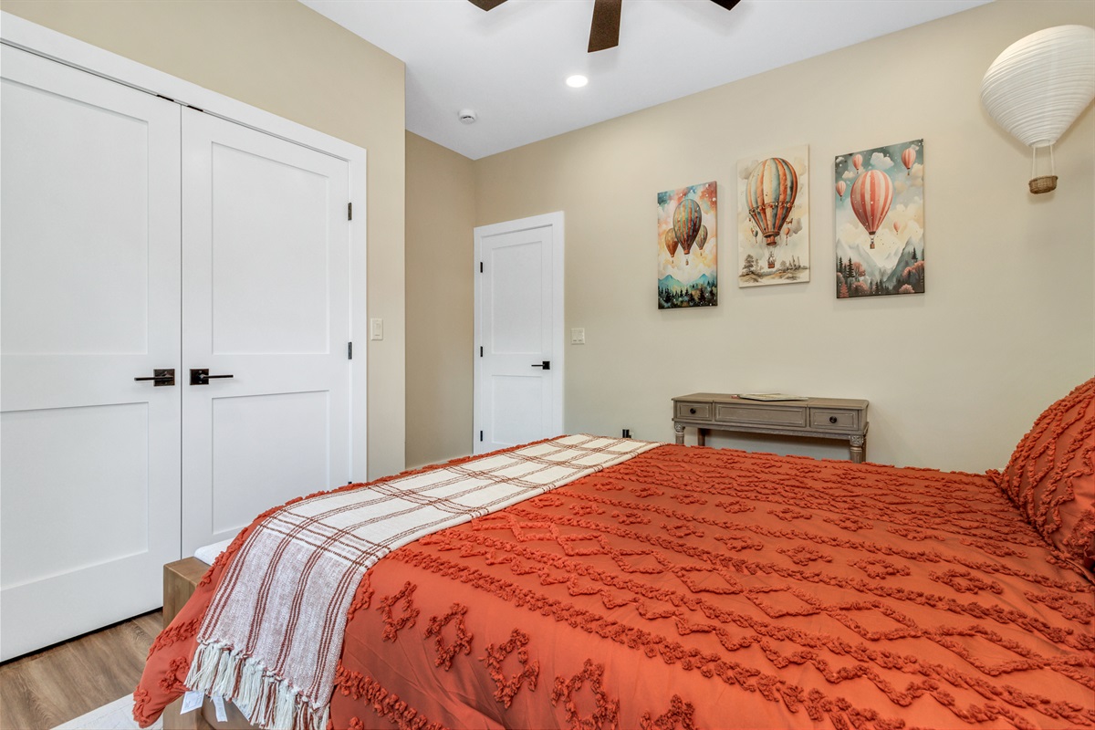 Second Bedroom - Queen with closet