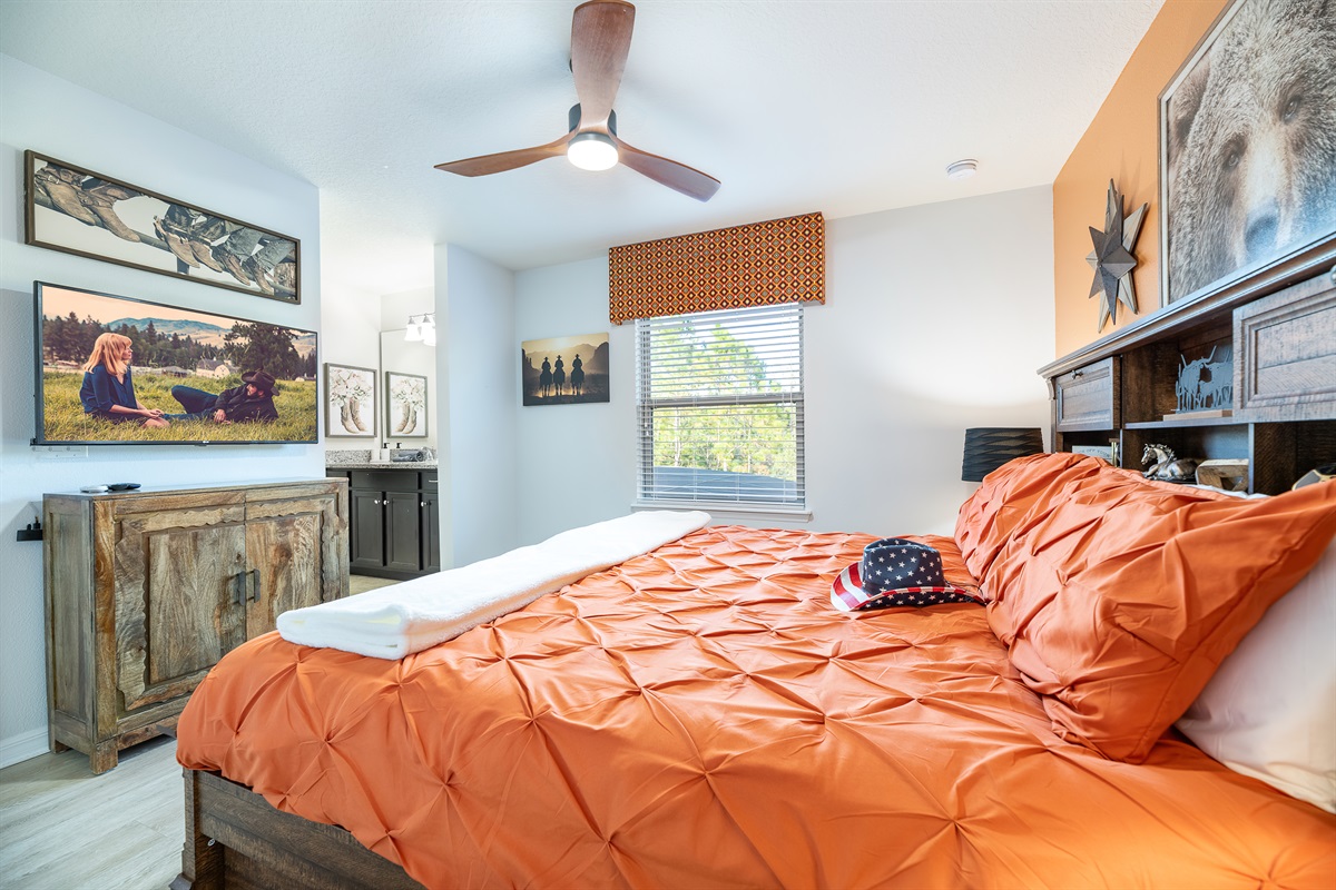 Twin Palms Villa: Bedroom 6-King